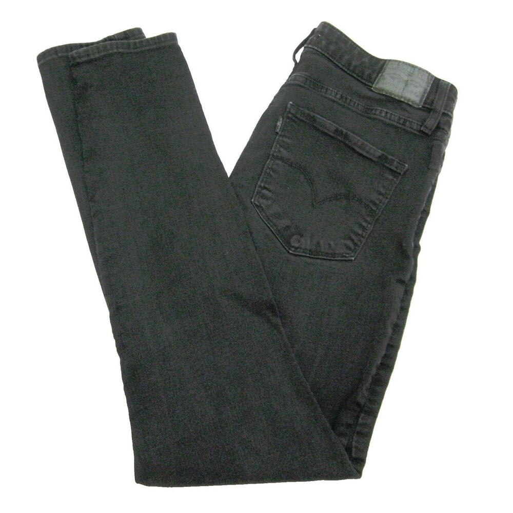 LEVI's Women's Size 32x30 Black Jeans 721 High Rise Skinny Denim Pants 5 Pockets